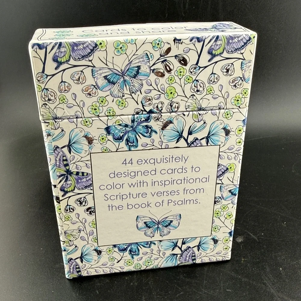 Psalms in Color: Cards to Color and Share - Picture 2 of 3